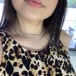 Dainty Bar Style Necklace